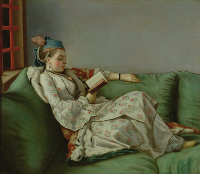 Maria Adelaide di Francia in costume turco, 1753 da Jean Étienne Liotard