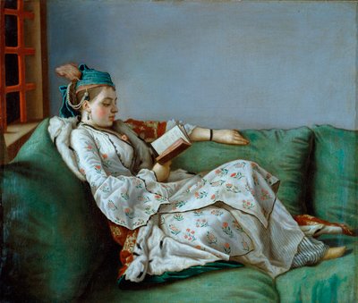 Maria Adelaide di Francia in costume turco, 1753 da Jean Étienne Liotard