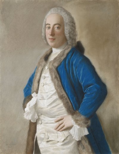 Ritratto di Joseph Bouër, mercante a Genova da Jean Étienne Liotard
