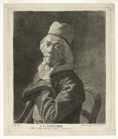 Il piccolo autoritratto da Jean Étienne Liotard