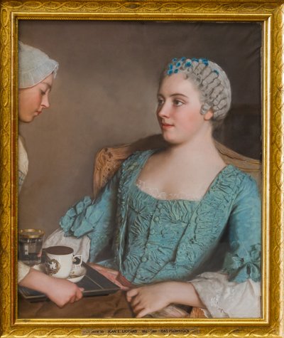 la prima colazione da Jean Étienne Liotard