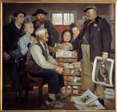 Scena di propaganda del fornaio da Jean Eugene Buland