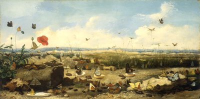 La corsa delle farfalle, 1872 da Jean Eugene Doneaud