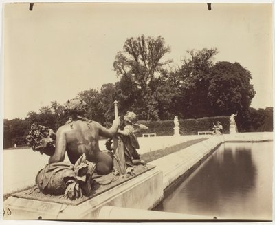 Versailles, angolo del parco da Jean Eugène Auguste Atget