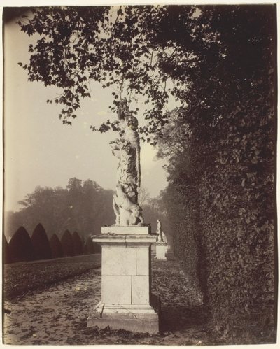 Versailles, angolo del parco da Jean Eugène Auguste Atget