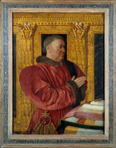Ritratto di Guillaume Jouvenel des Ursins, Barone di Trainel, Cancelliere di Francia da Jean Fouquet