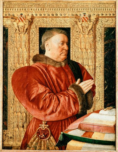 Ritratto del Ministro della Giustizia di Francia Guillaume Jouvenel des Ursins da Jean Fouquet
