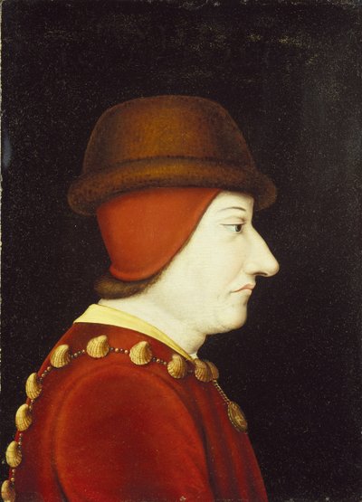 Ritratto di Luigi XI da Jean Fouquet