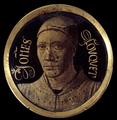 Autoritratto dal dittico di Notre-Dame de Melun da Jean Fouquet