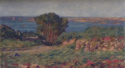 Paesaggio della Bretagna, c1900, 1905 da Jean Francis Auburtin