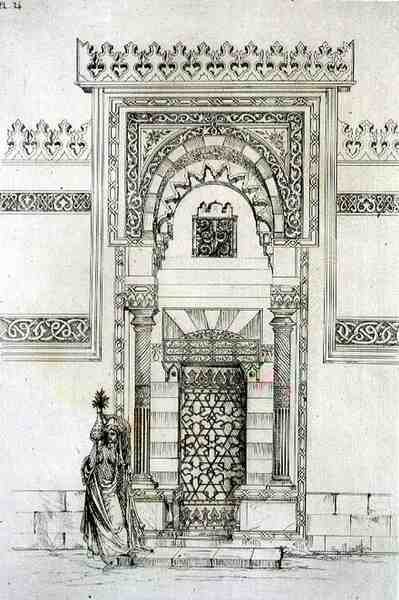 Ingresso al Convento dei Dervisci, al Cairo, da 