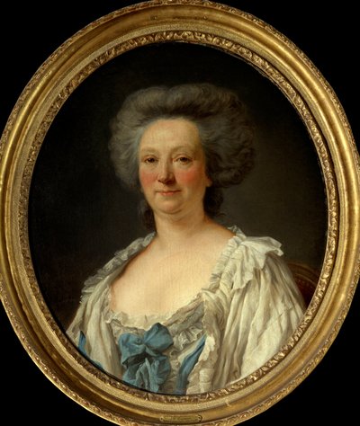 Ritratto di Madame Geoffrin (Marie-Therese Rodet) da Jean Francois Colson