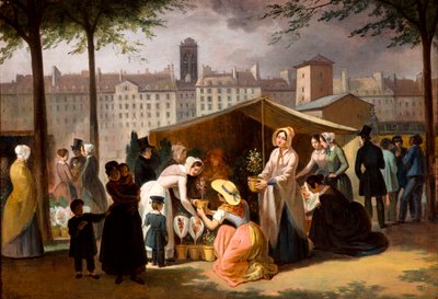 Mercato dei fiori da Jean Francois Demay
