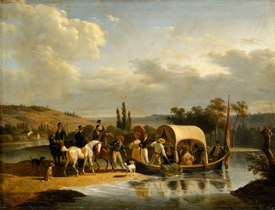 La Partenza, 1836 da Jean Francois Demay
