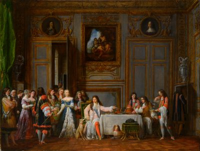 Molière Onorato da Luigi XIV da Jean Francois Garneray