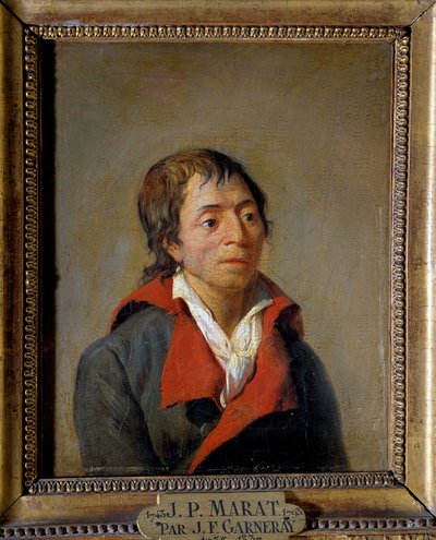 Ritratto di Jean-Paul Marat, medico, fondatore de 