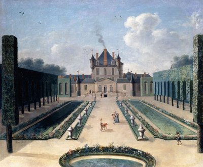Vedute del Castello di Mousseaux e dei suoi Giardini da Jean Francois Hue