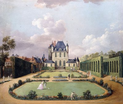Vedute del Castello di Mousseaux e dei suoi Giardini da Jean Francois Hue