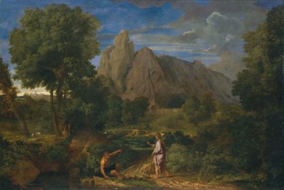 Mercurio e Battus da Jean Francois I Millet