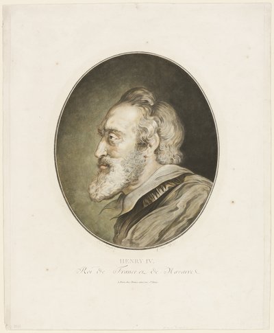 Enrico IV, re di Francia e Navarra da Jean Francois Janinet