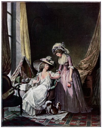 Laveu Difficile, 1786, 1931 da Jean Francois Janinet