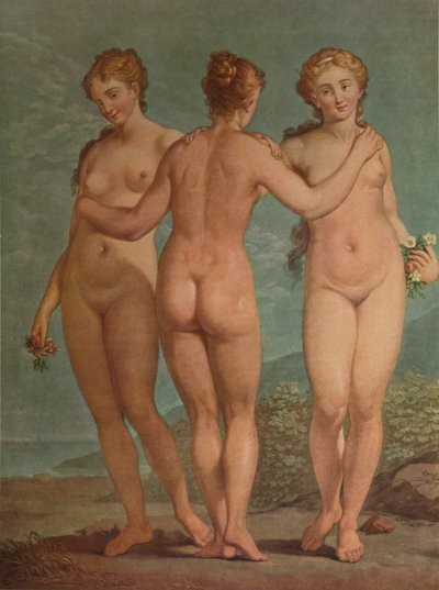 Le Tre Grazie, c1785, 1913 da Jean Francois Janinet