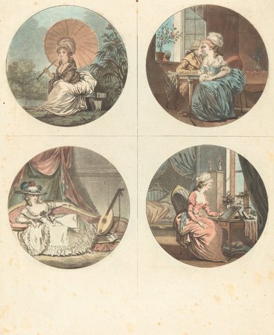 Le ore del giorno da Jean Francois Janinet