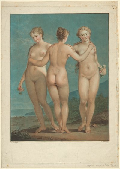 Le tre grazie da Jean Francois Janinet