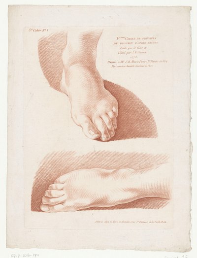 Composizioni con parti del corpo umano da Jean Francois Janinet