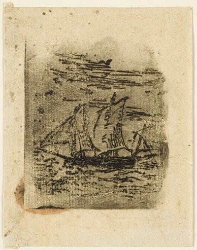 Una nave a vela da Jean Francois Millet