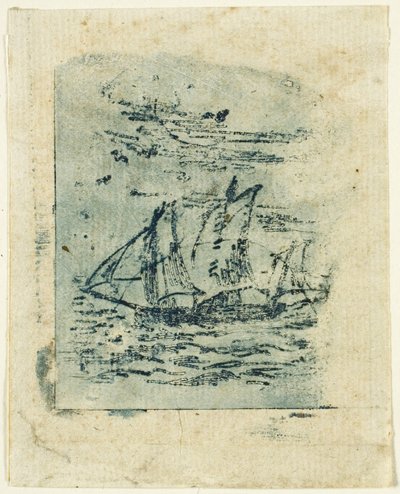 Una nave a vela da Jean Francois Millet