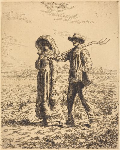 Partenza per il lavoro (Le départ pour le travail) da Jean Francois Millet