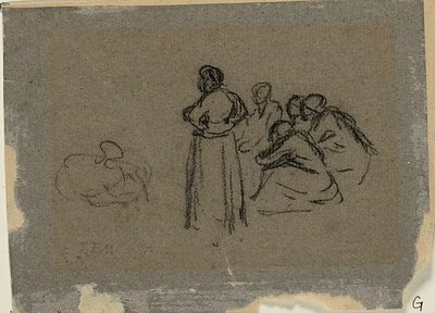 Gruppo di donne da Jean Francois Millet