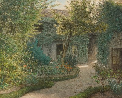 Casa di Théodore Rousseau a Barbizon da Jean Francois Millet