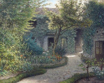 La casa di Theodore Rousseau (1812-1867) a Barbizon da Jean Francois Millet