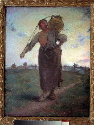 Lattaia Normanna a Greville da Jean Francois Millet