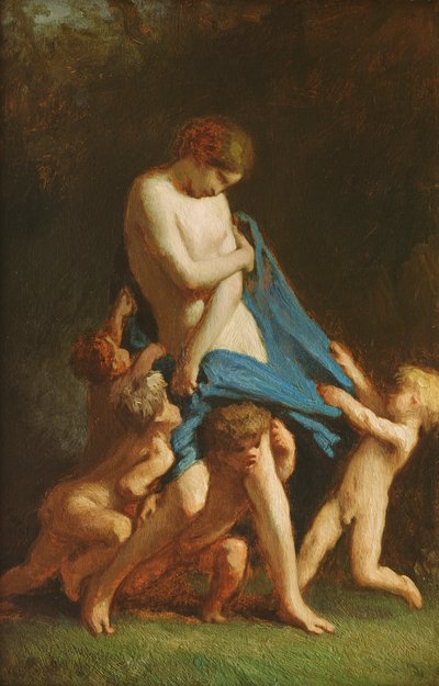 Amore trionfante, c.1847-48 da Jean Francois Millet