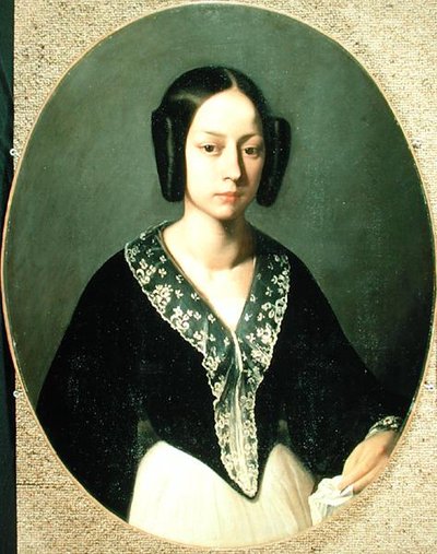 Madame Lefranc, c.1841-42 da Jean Francois Millet