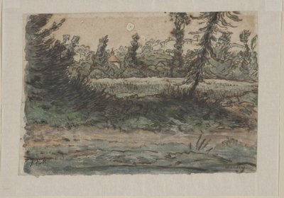 Vicino a Vichy da Jean Francois Millet