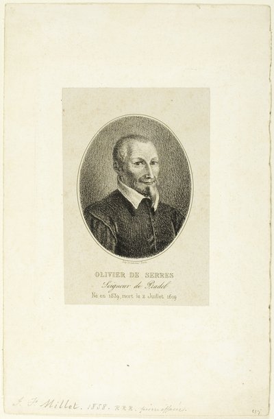 Olivier de Serres da Jean Francois Millet