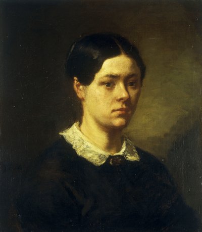 Ritratto di Madame J.F. Millet, c.1844 da Jean Francois Millet