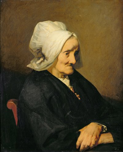 Ritratto della vedova Roumy da Jean Francois Millet