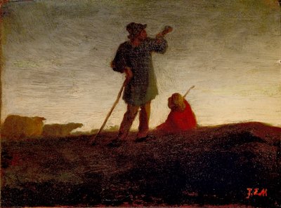 Richiamando il gregge da Jean Francois Millet