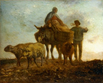 Ritorno dai campi da Jean Francois Millet
