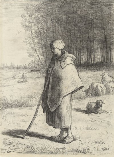 Pastorella da Jean Francois Millet