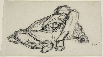 Contadino addormentato da Jean Francois Millet
