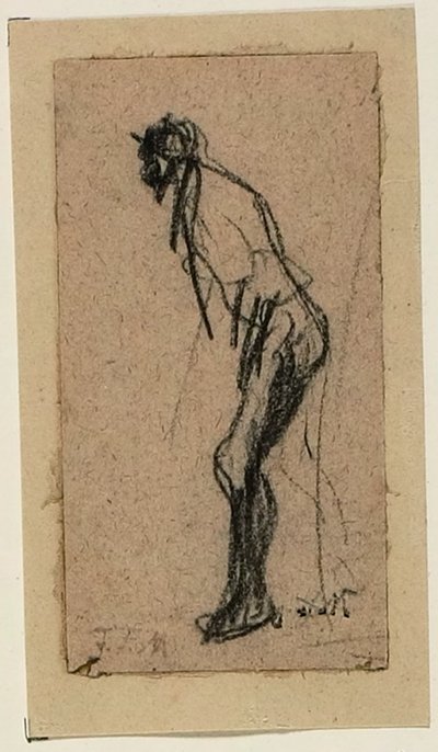 Figura in piedi da Jean Francois Millet
