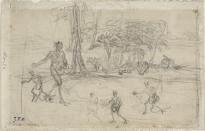 Il diavolo che semina da Jean Francois Millet