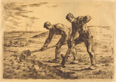 I scavatori da Jean Francois Millet