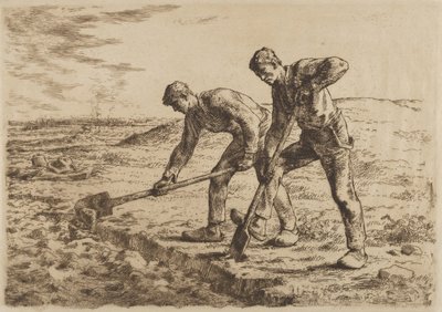 I scavatori, 1814-75 da Jean Francois Millet